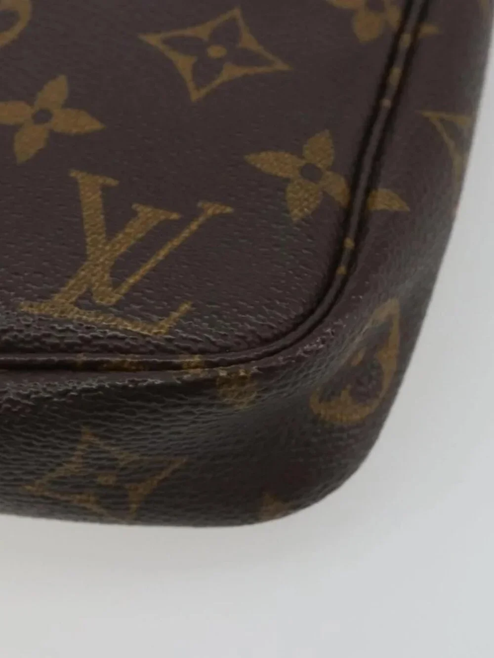 LOUIS VUITTON Monogram Pochette Accessoires Accessory Pouch M51980 Auth 188425